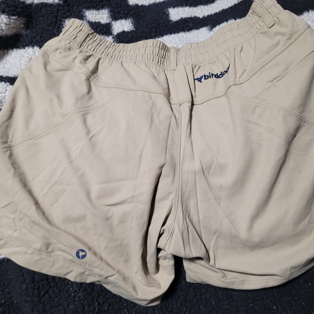 Birdogs Beige Athletic Shorts